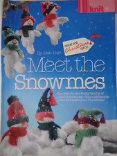 Knitting pattern snowmes for sale  Shipping to Ireland