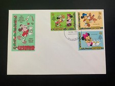 Usado, FDC Lesotho - 01/12/1982 - Mickey Mouse - Minie - Walt Disney comprar usado  Enviando para Brazil