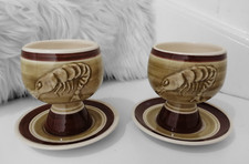 Pair ceramic prawn for sale  EDINBURGH