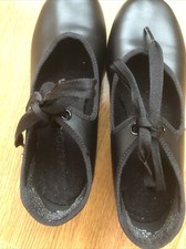 Girls black capezio for sale  CHESTER