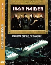 IRON MAIDEN / ED FORCE ONE ROUTE TO CHILE (1DVD) comprar usado  Enviando para Brazil