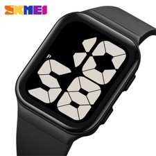 Relógio de pulso masculino digital SKMEI retangular grande número relógios esportivos estudantis comprar usado Relógio de pulso masculino digital SKMEI retangular grande número relógios esportivos estudantis comprar usado  Enviando para Brazil