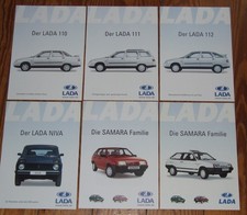 lot 6x c 2003 Lada Samara Niva 110 111 112 Prospekt brochure n 2104 Niva Nova comprar usado lot 6x c 2003 Lada Samara Niva 110 111 112 Prospekt brochure n 2104 Niva Nova comprar usado  Enviando para Brazil