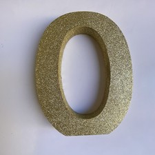 Gold glitter decorative for sale  Los Altos