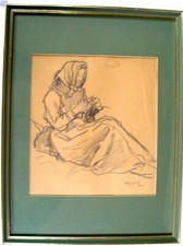 Dessin ancien dedut d'occasion  France