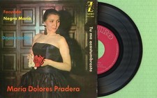 MARIA DOLORES PRADERA / Negra Maria, Facundo / ZAFIRO Z-E 366 Spain 1962 EP EX comprar usado  Enviando para Brazil
