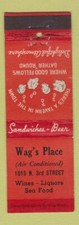 Capa Matchbook - Wag's Place comprar usado  Enviando para Brazil