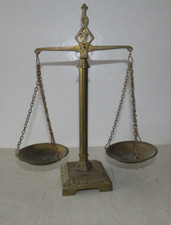 Ancienne balance justice d'occasion  Monts