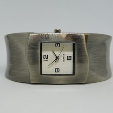 Relógio feminino analógico quartzo pulseira punho tom escuro tamanho. Bateria nova 6 1/2", usado comprar usado  Enviando para Brazil