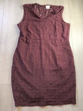 Damenkleid 48 weinrot gebraucht kaufen  Erpolzheim
