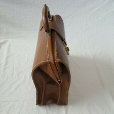 Vintage tan briefcase for sale  HOCKLEY