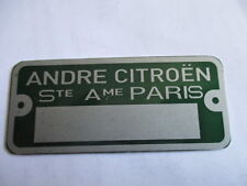 Typenschild belge citroen gebraucht kaufen  Goch