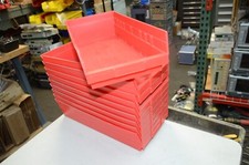Red plastic storage for sale  Crystal Lake