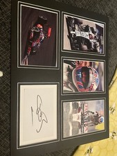 Signed jenson button for sale  DARWEN