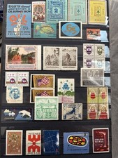 Selection cinderella stamps for sale  SEAHAM