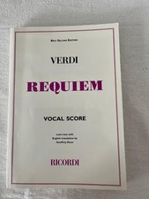 verdi score for sale verdi score for sale SWANAGE