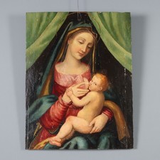 Antica madonna allatta usato  Cambiago