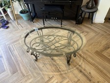 Modern glass oval for sale  BUCKHURST HILL