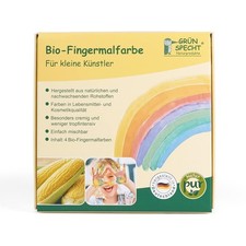 Grünspecht bio fingermalfarbe gebraucht kaufen  Elsoff, Rehe, Oberroßbach