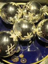 Lauscha kugeln silber gebraucht kaufen  Bautzen