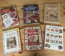 jo verso cross stitch books for sale  WATERLOOVILLE