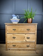Rustic pine chest for sale  KING'S LYNN