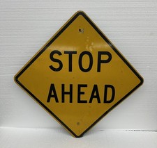 Vtg yellow stop for sale  Dixon