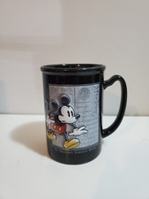 Caneca de café Disney Store The Original Cartoon Mouse 3D Mickey Mouse preta 16 oz comprar usado  Enviando para Brazil