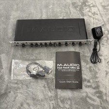 Interface de áudio M-Audio Fast Track Ultra 8R USB com cabo PARA PEÇAS OU REPAROS comprar usado  Enviando para Brazil