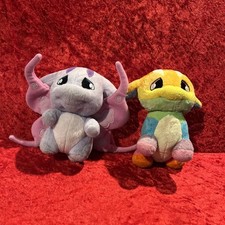 Conjunto de Pelúcia Neopets Poodle, Fada e Arco-íris, 7” de Altura, Tush Tags, 2003 comprar usado  Enviando para Brazil