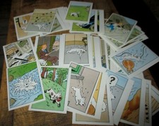 Hergé lot chromos d'occasion  Sainghin-en-Mélantois