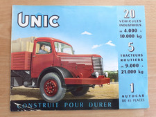 Camion unic prospectus d'occasion  Saint-Genest-Malifaux
