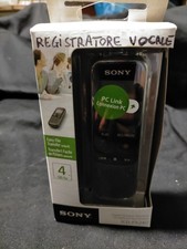 Registratore vocale sony usato  Valdilana