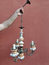Antico lampadario ottone usato  Avella