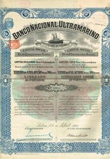 BANCO NACIONAL DE PORTUGAL NO EXTERIOR 1913 certificado de estoque/obrigação comprar usado  Enviando para Brazil