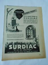 Advertising 1955 surdiac d'occasion  Expédié en Belgium