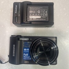 Câmera Compacta Samsung WB150F Smart Digital WiFi Preta 14.2MP 18X Zoom comprar usado  Enviando para Brazil