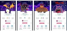 Pokémon Go | Fundo Brilhante Gigantamax Céu Escuro | Mini PTC ou Troque 20K Poeira comprar usado  Enviando para Brazil