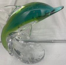 sculpture dolphin glass for sale  Huntington Beach