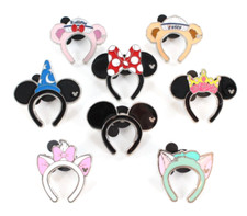 Jogo de orelhas de Mickey escondidas tiaras personagens Disney Honk Kong conjunto com 8 peças, usado comprar usado  Enviando para Brazil
