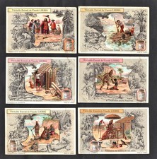 Usado, Conjunto de cartas raras Robinson Crusoé Liebig 1913 Castaway Friday Shipwreck Defoe Dog comprar usado Usado, Conjunto de cartas raras Robinson Crusoé Liebig 1913 Castaway Friday Shipwreck Defoe Dog comprar usado  Enviando para Brazil