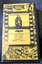 Usado, Alice In Wonderland VHS 1933 Cary Grant Gary, Cooper Moonlight Cinema RARE TAPE comprar usado  Enviando para Brazil