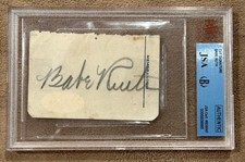 Babe ruth signed for sale  Lavallette