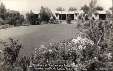SANTA ROSA CALIFORNIA CA Gardens at Unzlemans Auto Court MOTEL RPPC comprar usado  Enviando para Brazil