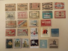 Vintage matchbox labels. for sale  TROWBRIDGE