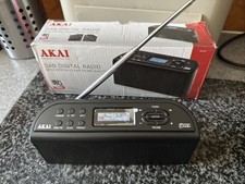 Akai portable dab for sale  DUDLEY