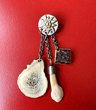 Trachtenschmuck teilig pin gebraucht kaufen  Bretten