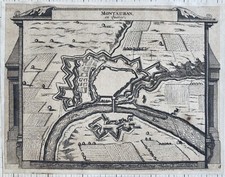 Gravure carte plan d'occasion  Lavernose-Lacasse