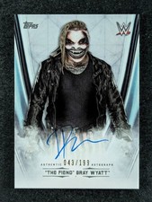 2020 Topps Undisputed "THE FIEND" BRAY WYATT 43/199 Auto SP Smack Down #A-BW, usado comprar usado  Enviando para Brazil