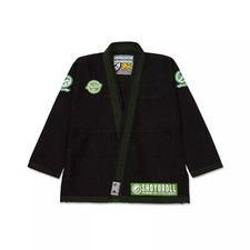 Venda quente Shoyoroll Jiu Jitsu uniforme competidor de caça 450 GSM preto Gi, usado comprar usado  Enviando para Brazil